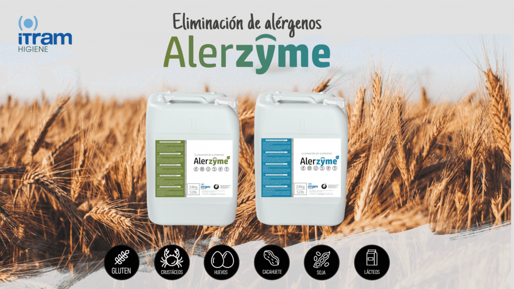 Con Alerzyme elimina los principales alérgenos presentes en la industria alimentaria